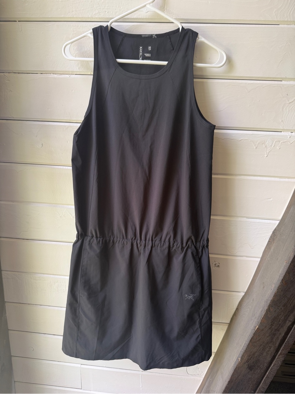 Arc'teryx Black Athletic Tank Mini Dress